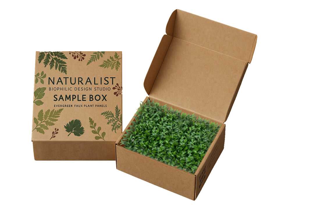Artificial Wall Garden Panel Sample Box