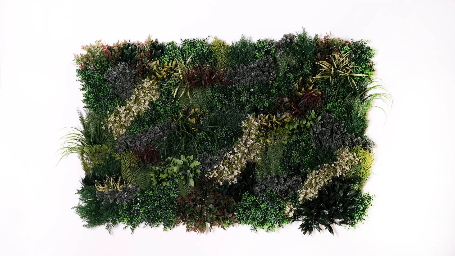 Biophilic Bliss Artificial Wall Garden Panel - Set Of Three