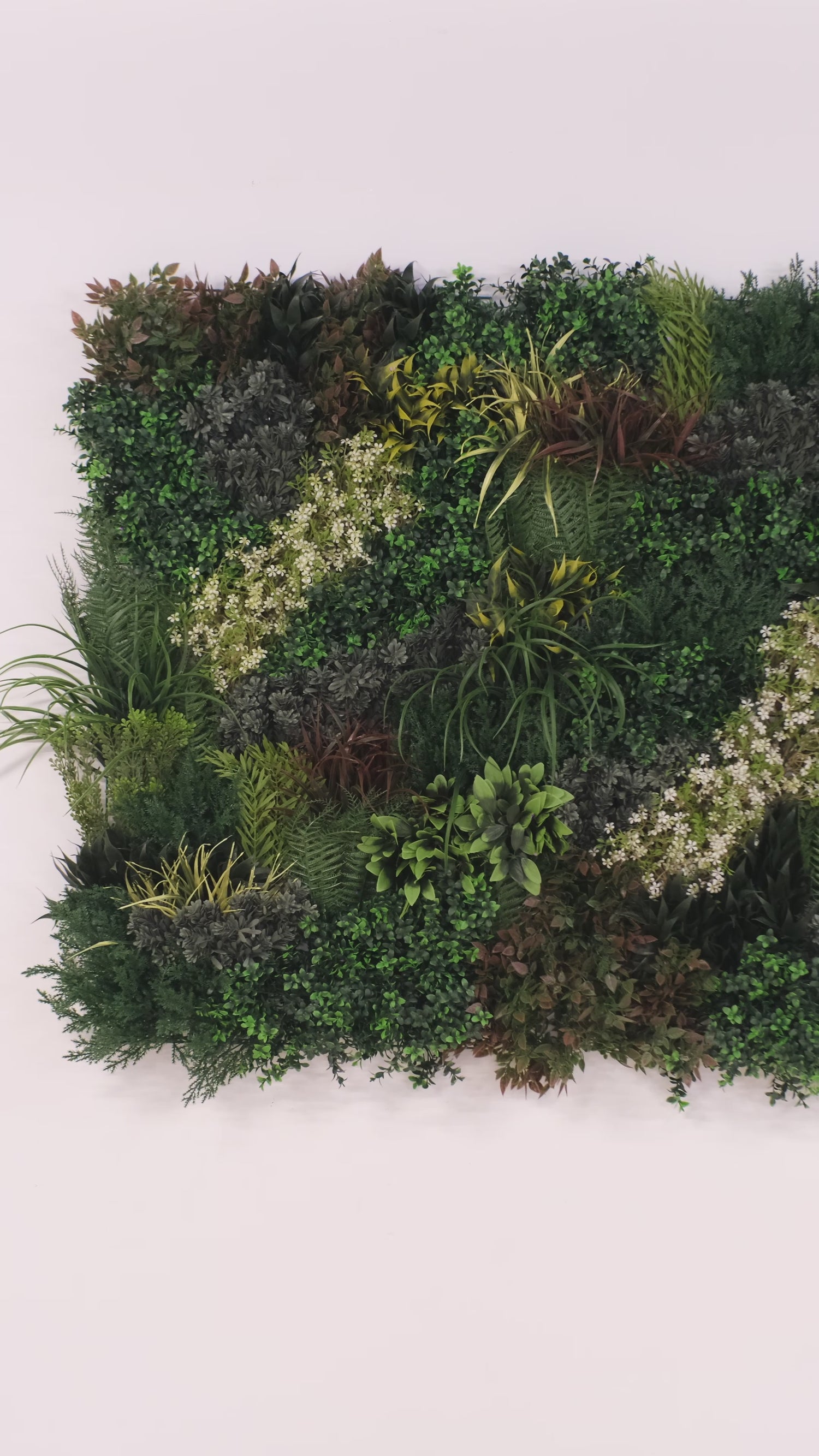 Biophilic Bliss Artificial Wall Garden Panel  - Set Of Three