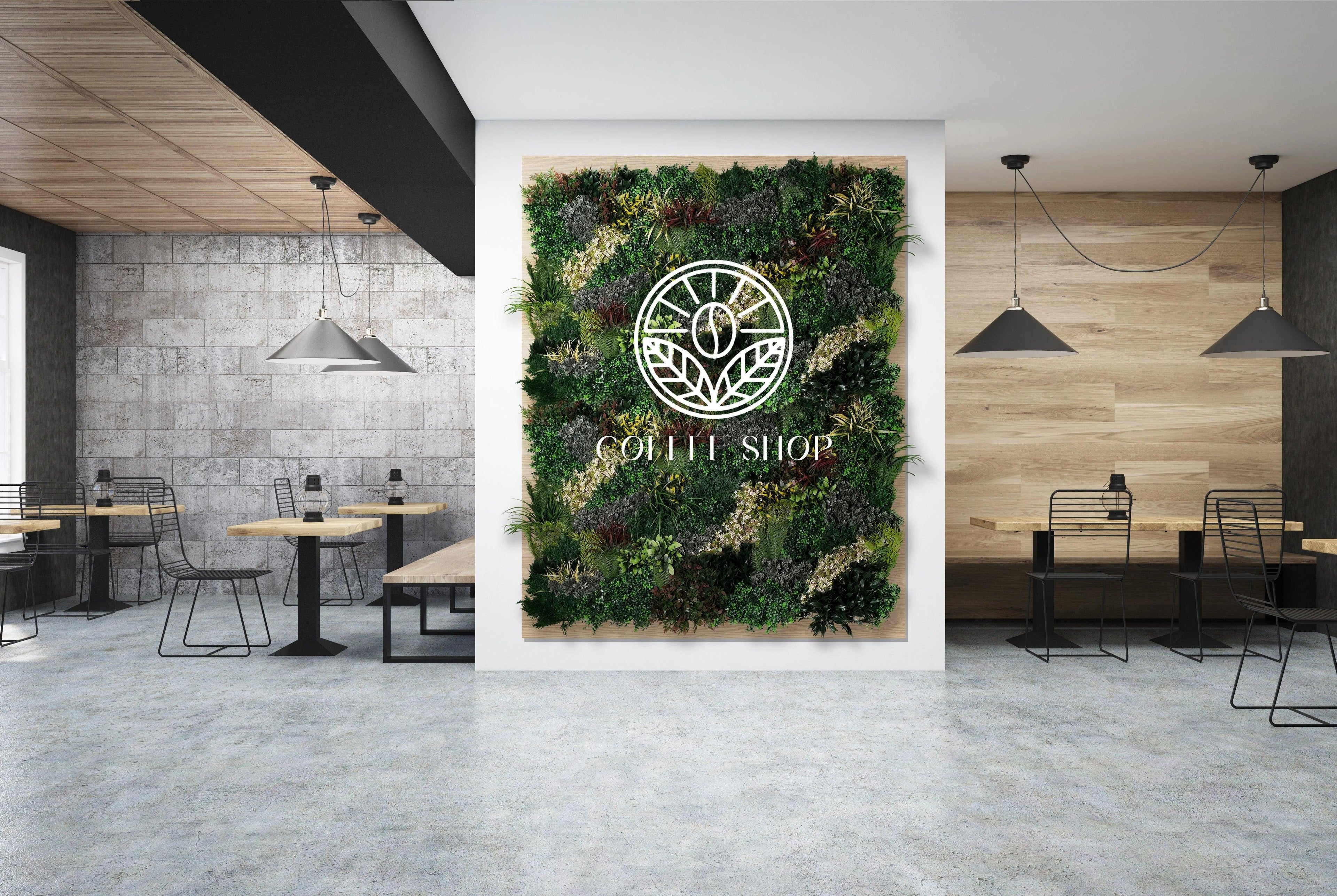 Logo Walls - Naturalist Interiors