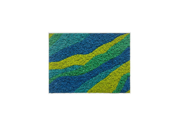 Aqua Sands Moss Wall Art - Naturalist 