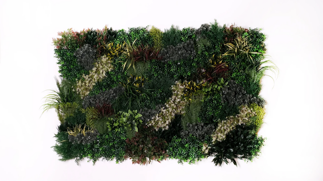 Biophilic Bliss Artificial Wall Garden Panel - Set Of Three