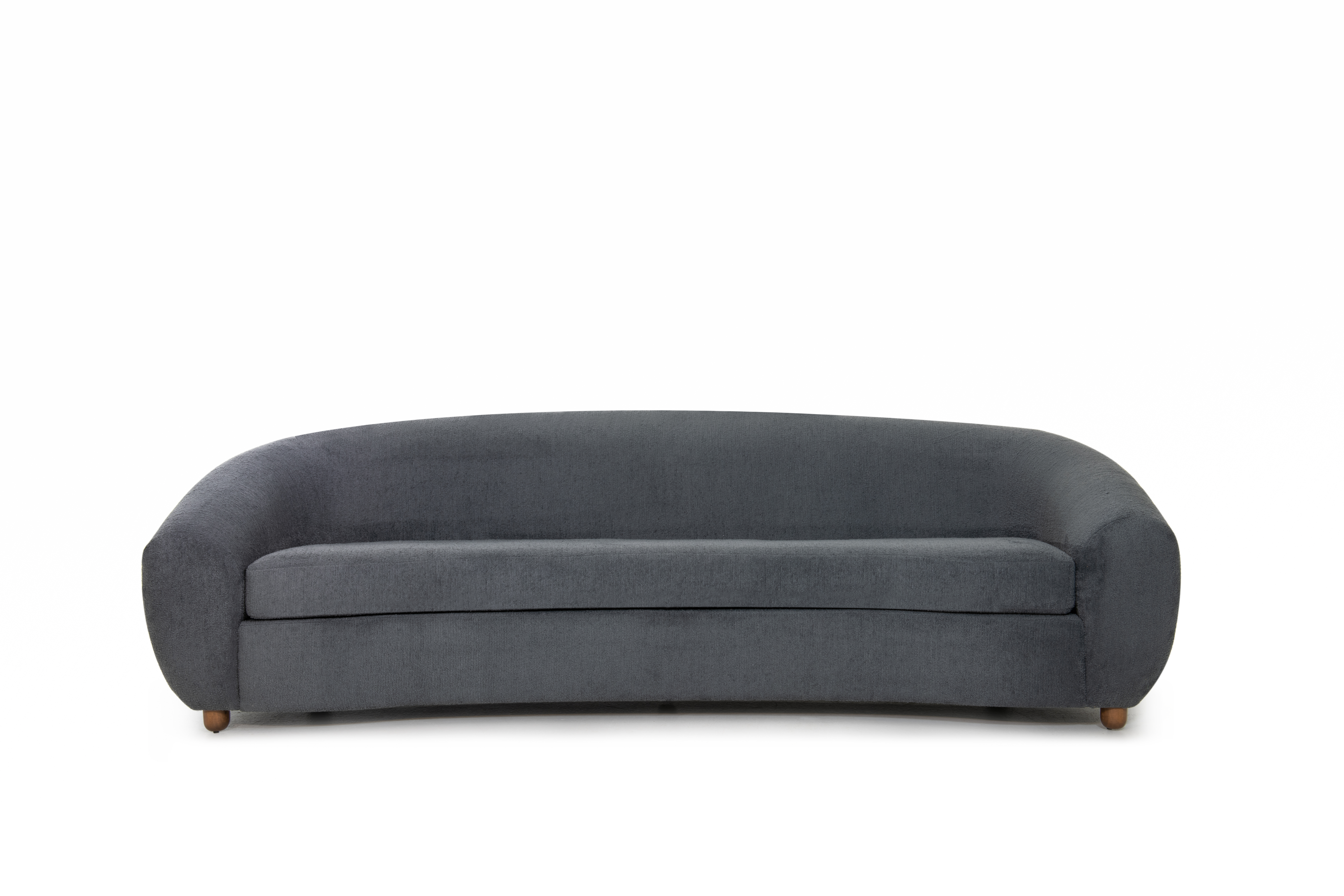 Orbit Boucle Deep Gray Sofa
